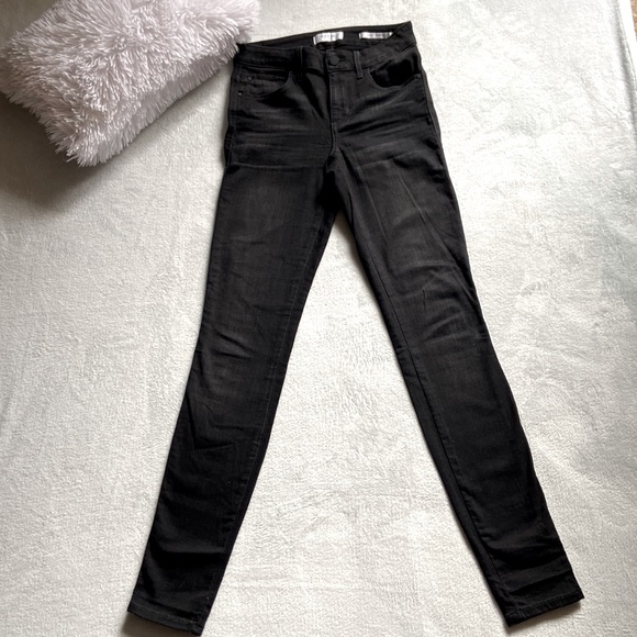 Guess sexy curve black skinny jeans US 26 - Picture 1 of 4